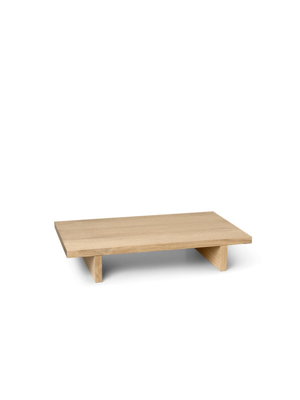 Low oak online coffee table