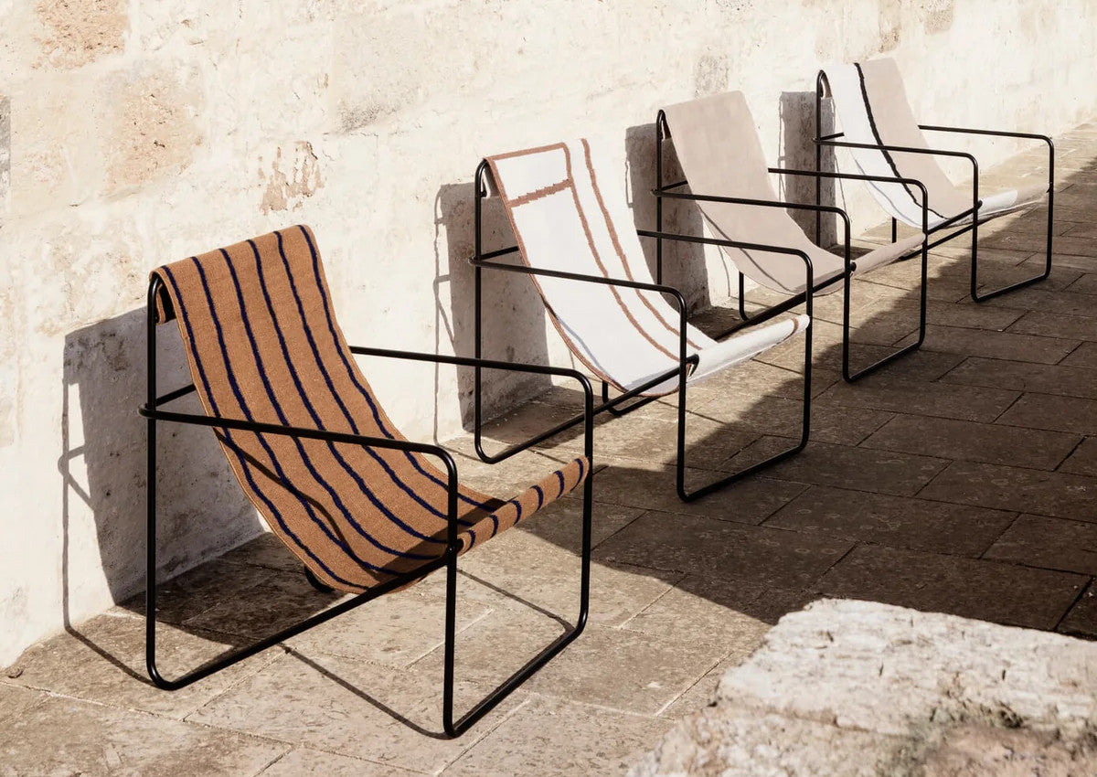 Responsible products by ferm living at Lifestory - A line of Desert chairs made from 100% recycled plastic