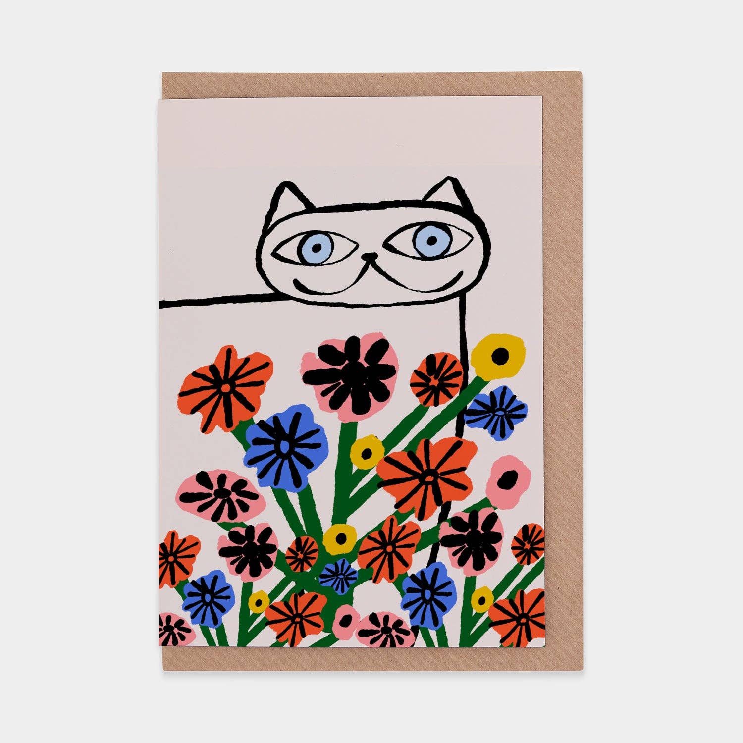 Garden Cat Card | Blank | by Evermade