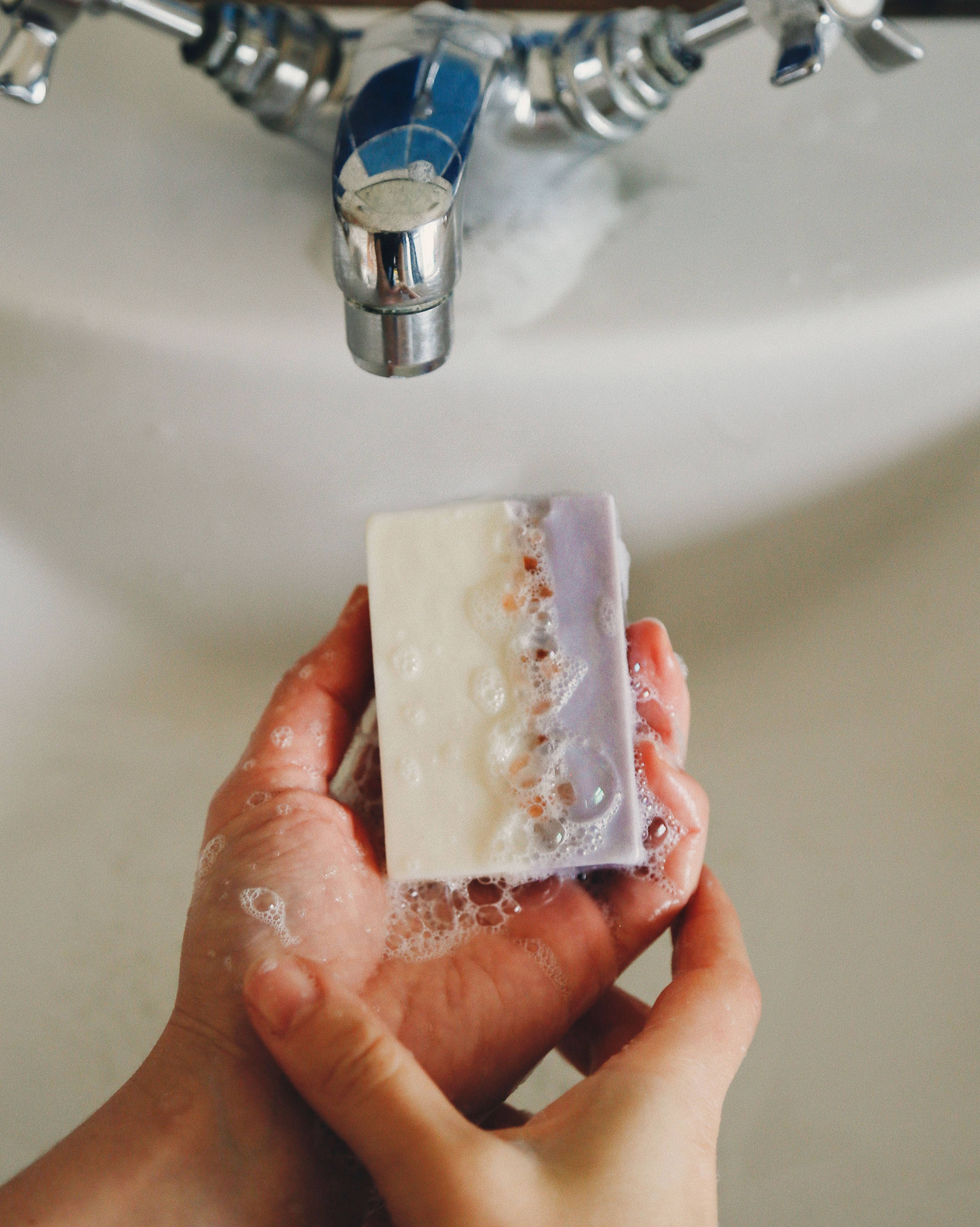 Scottish Salt Soap - Lavender, Mandarin, Coriander & Cedar