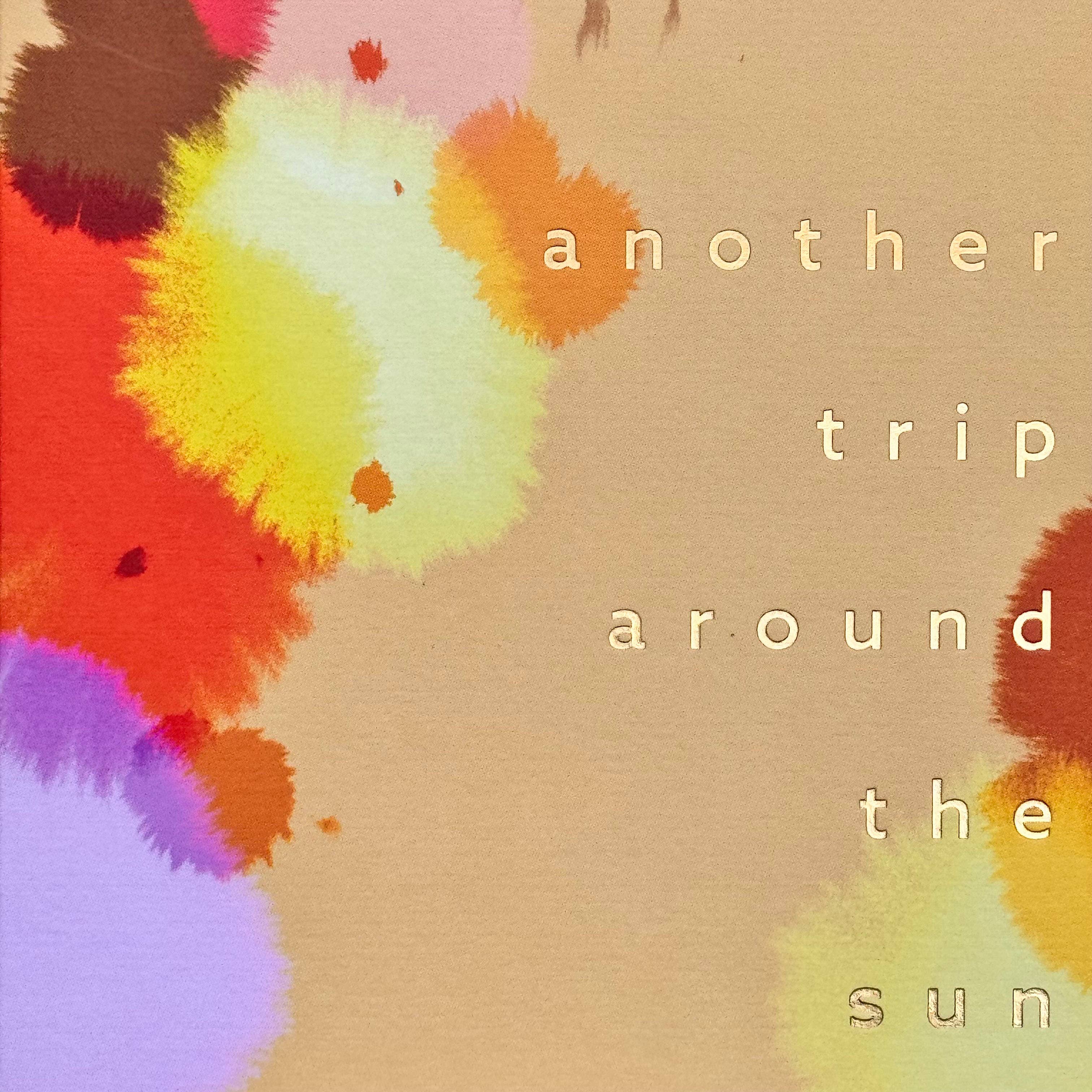 'Another trip around the Sun' Foiled Card by Pavilion