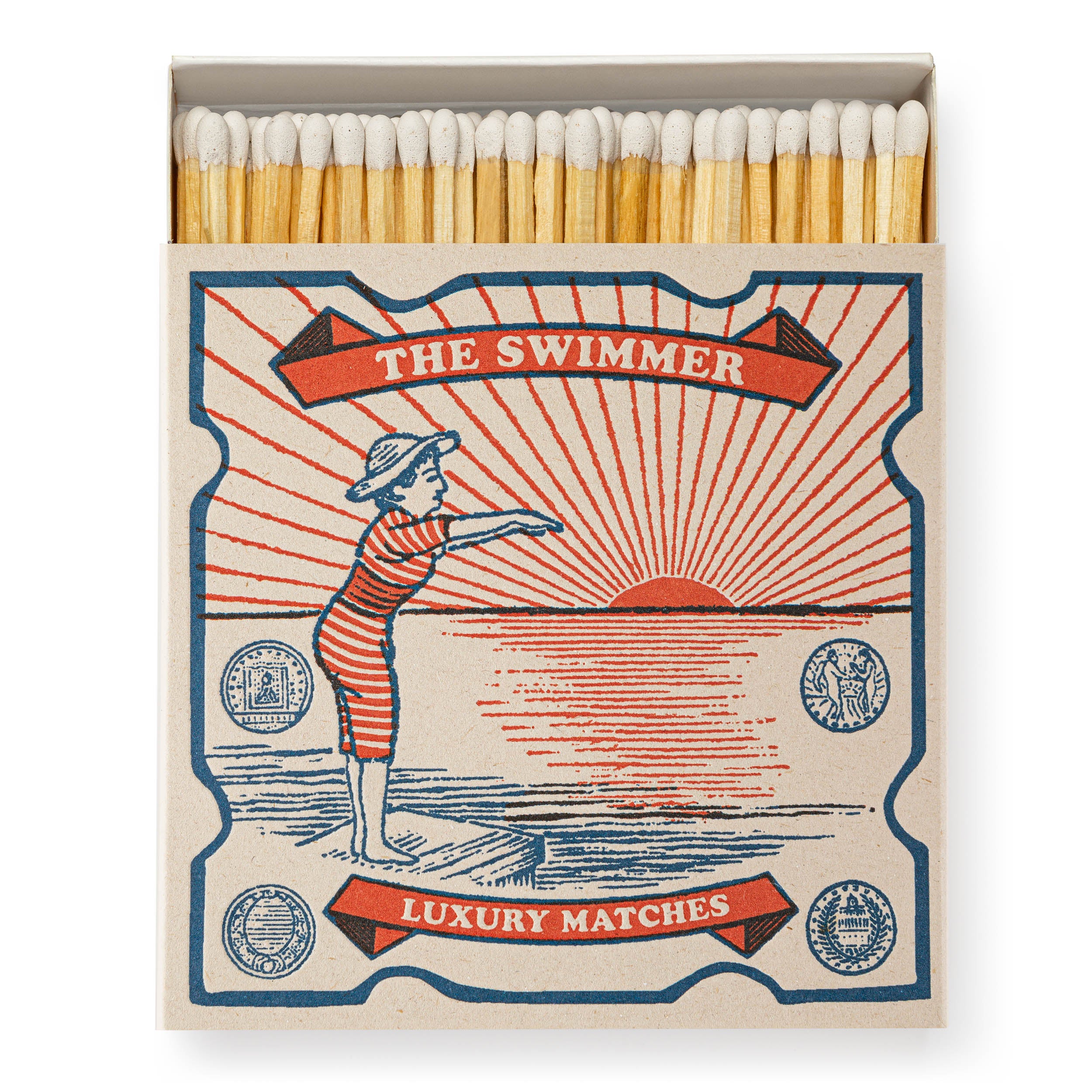 Long Matches - Square Box | The Swimmer | by Archivist