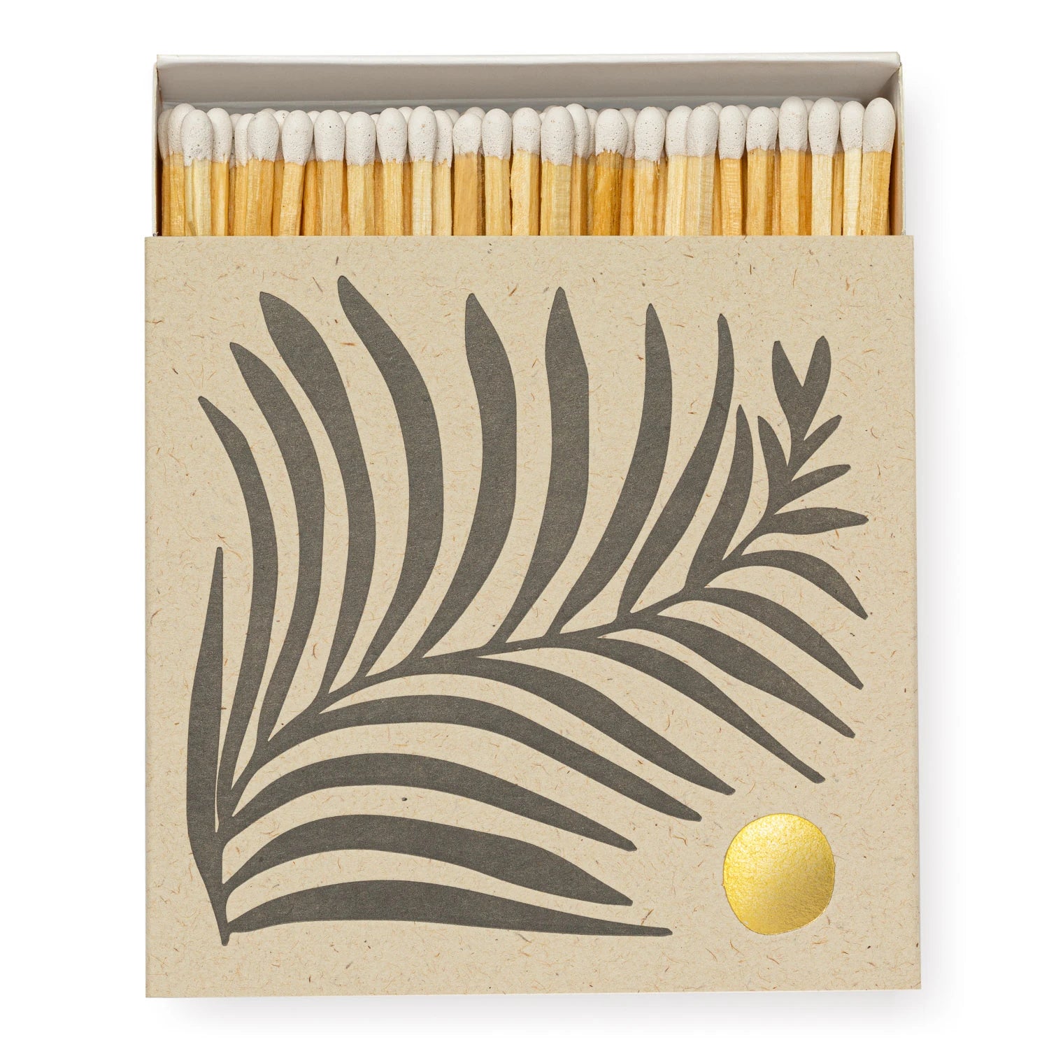 Long Matches - Square Box | White Fern | by Archivist