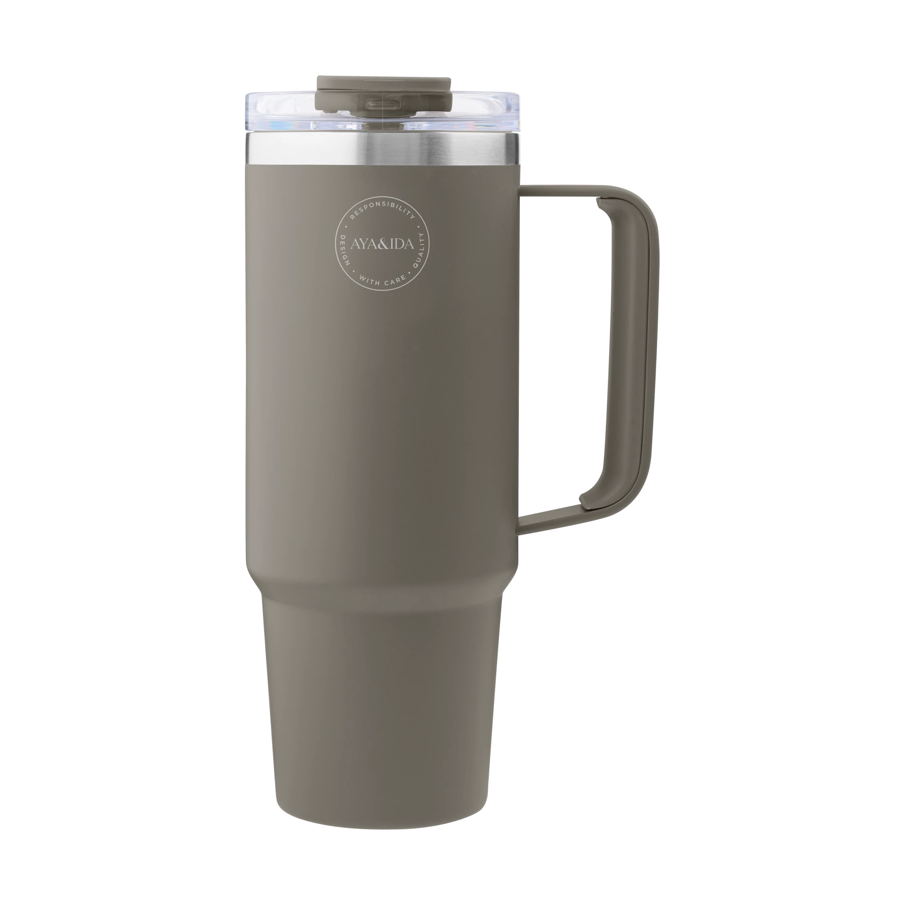 Aya & Ida 885ml Thermo Cup with Straw for Hot, Cold & Iced Drinks | Lifestory