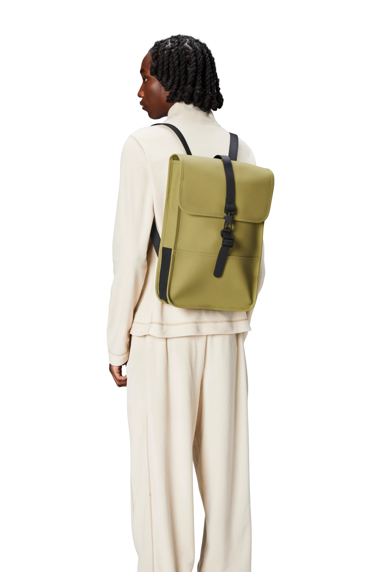 Mini Backpack | Khaki | Waterproof | by Rains - Lifestory