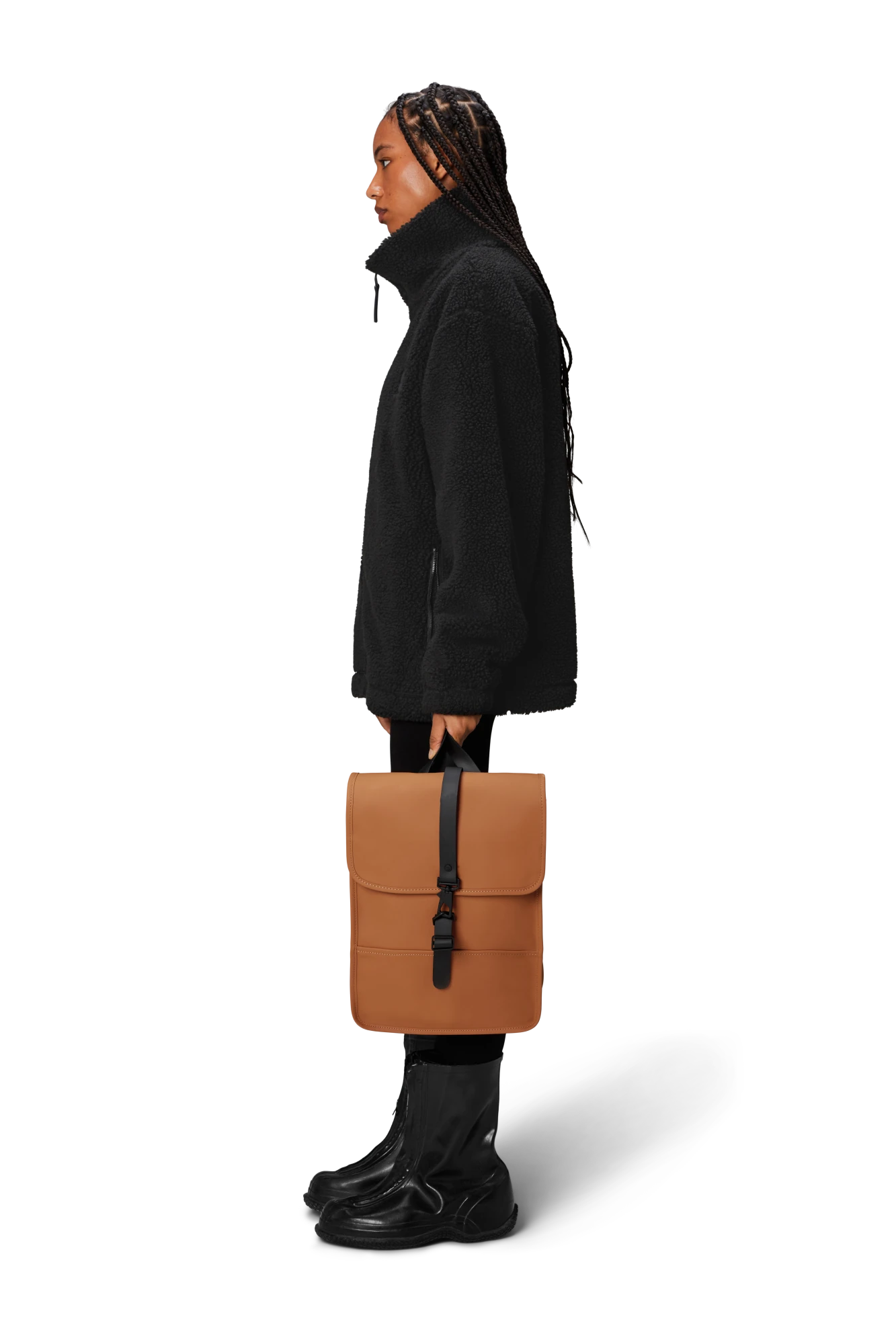 Mini Backpack | Rust | Waterproof | by Rains - Lifestory