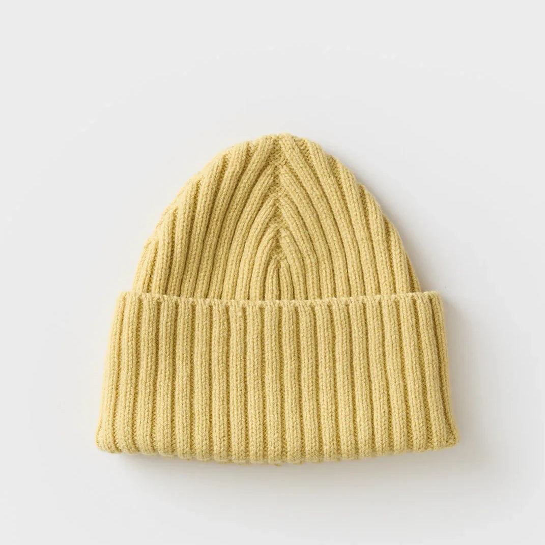 Beacon Beanie Hat in Butter by Hilary Grant | Lifestory