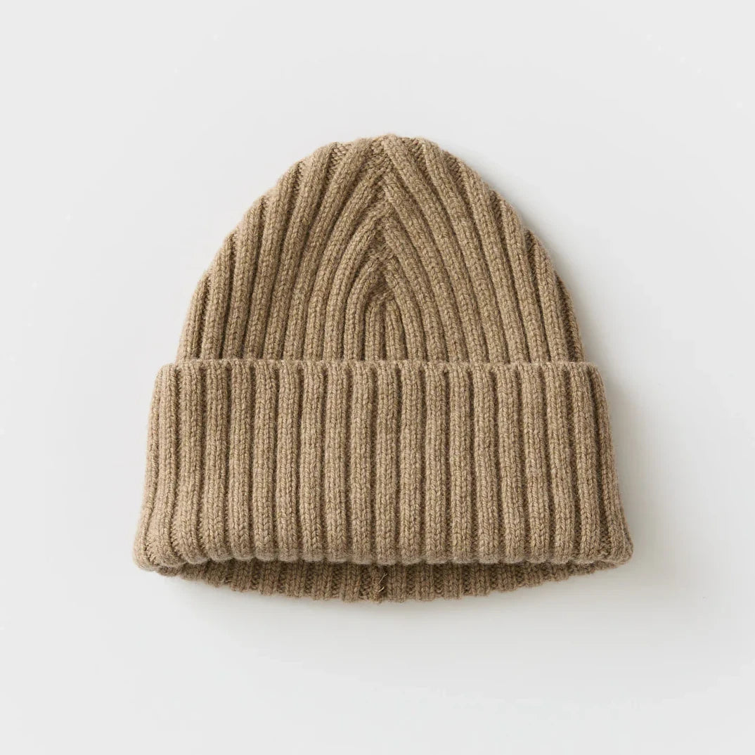 Beacon Beanie Hat in Vole by Hilary Grant | Lifestory