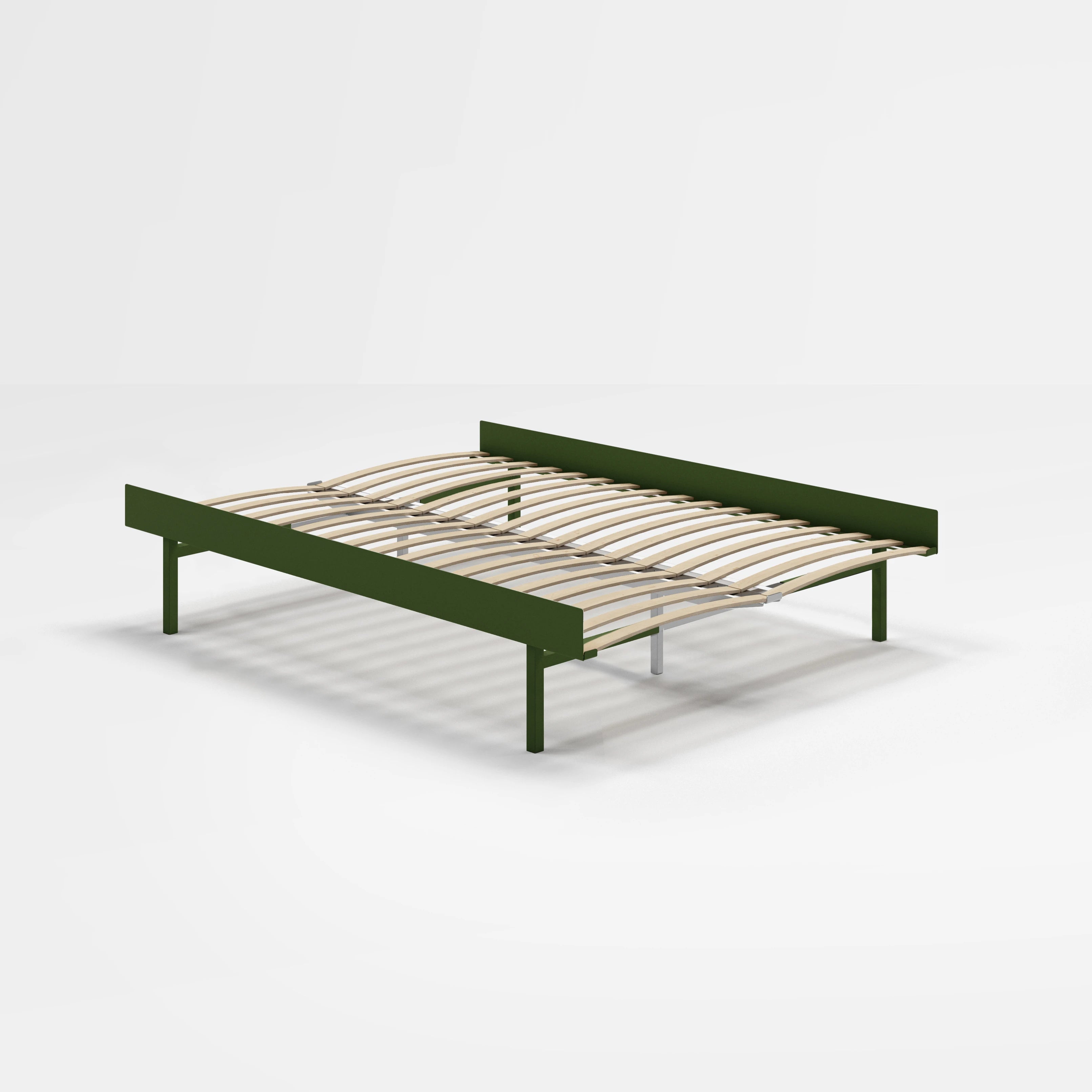 Moebe 140cm Tall Bed in Pine Green - Lifestory