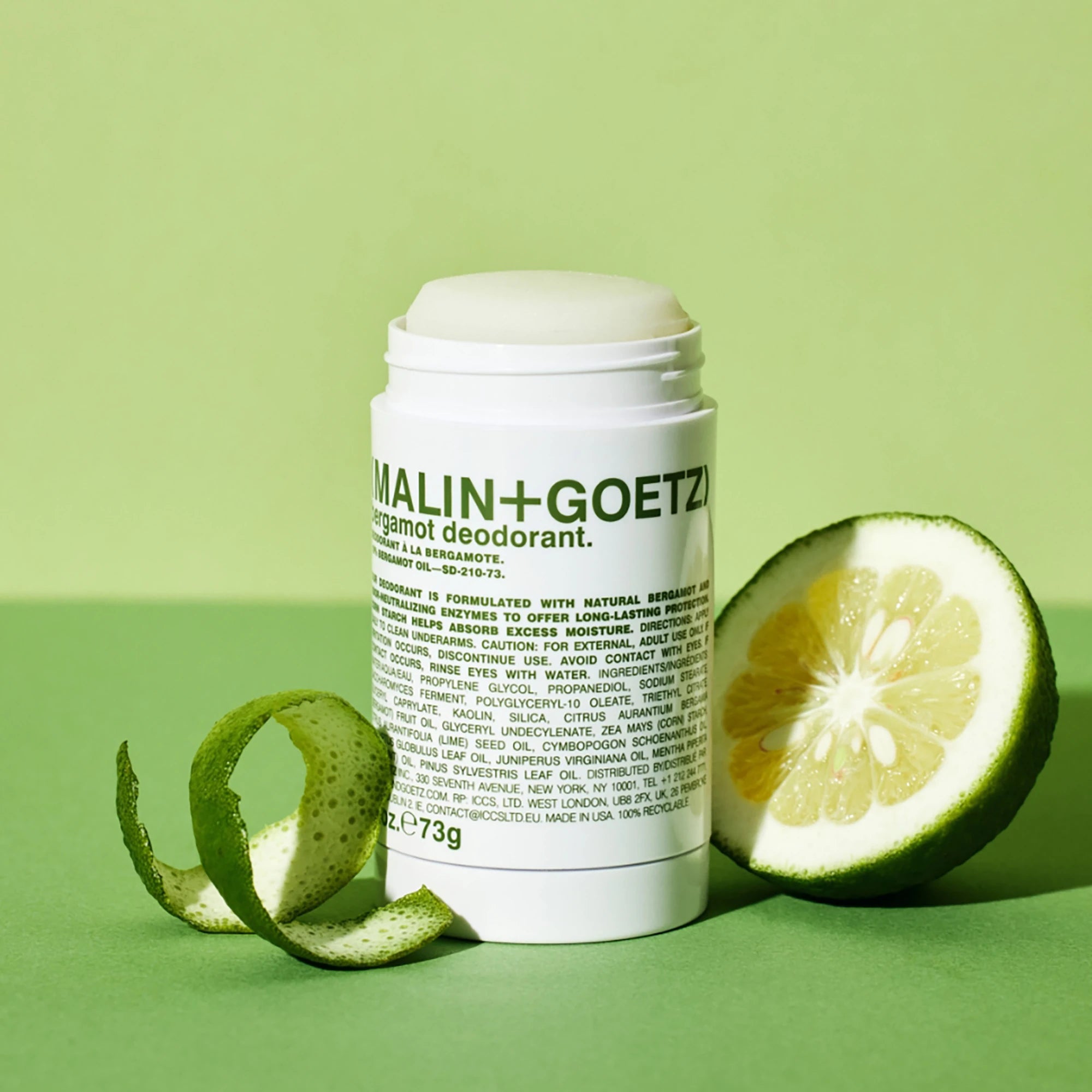 Bergamot Deodorant | Stick | by Malin+Goetz