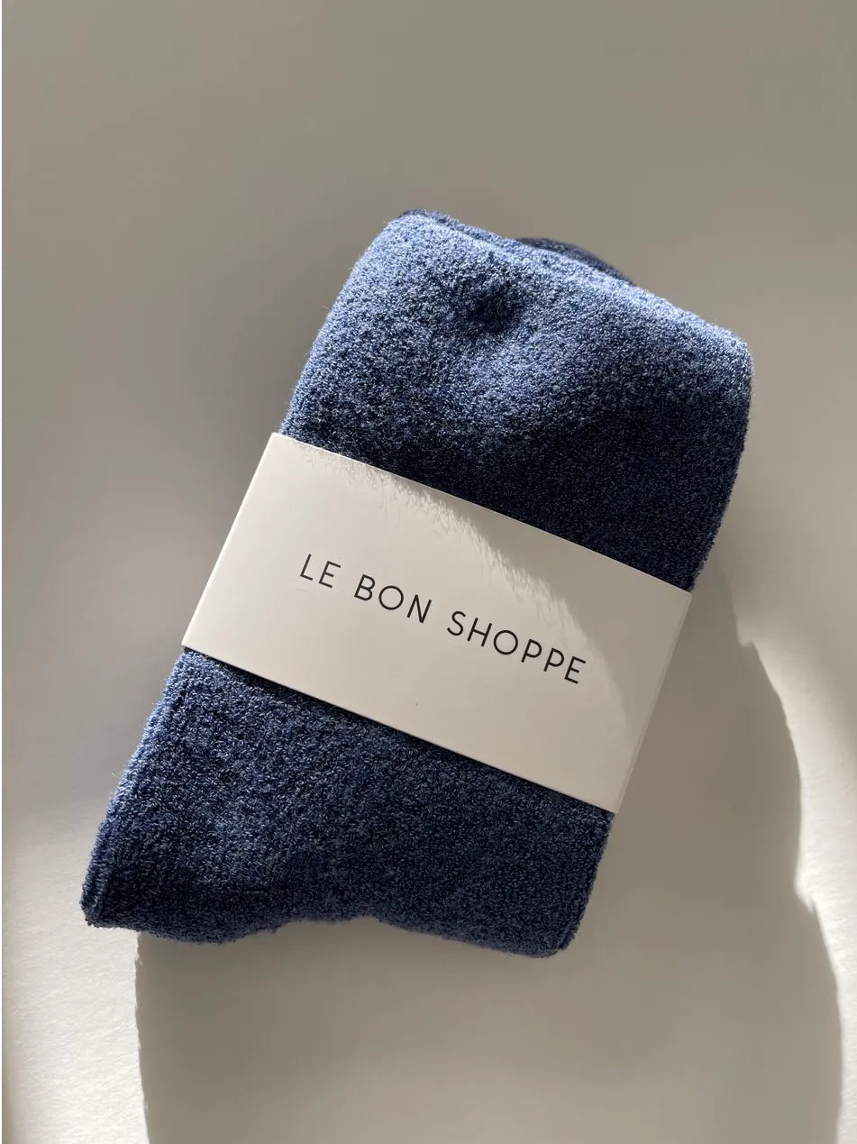 Cloud Socks | Bijou Blue | by Le Bon Shoppe - Lifestory