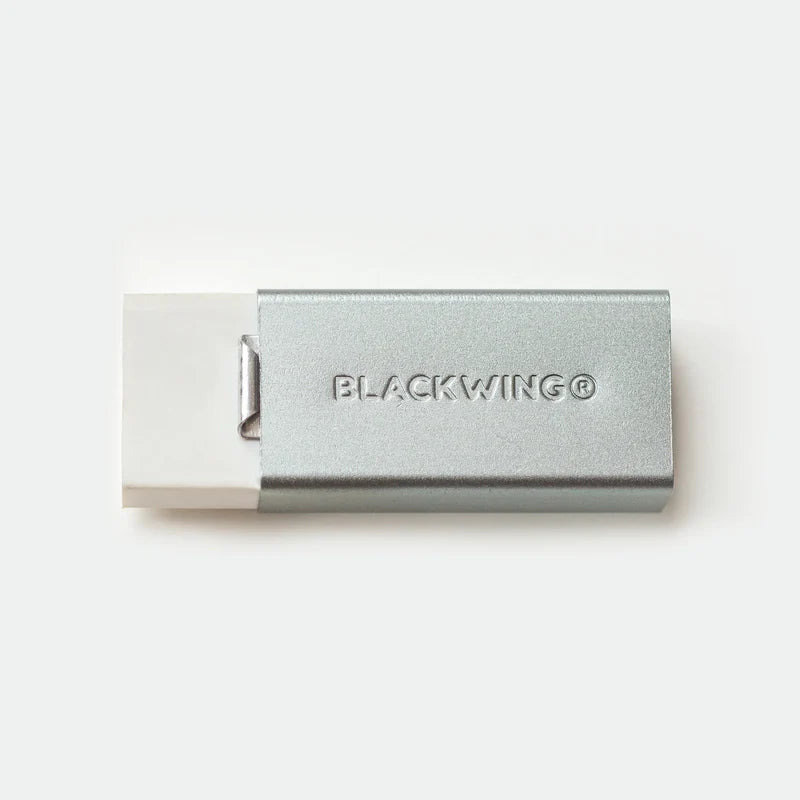 Blackwing Soft Handheld Eraser & Holder - Grey