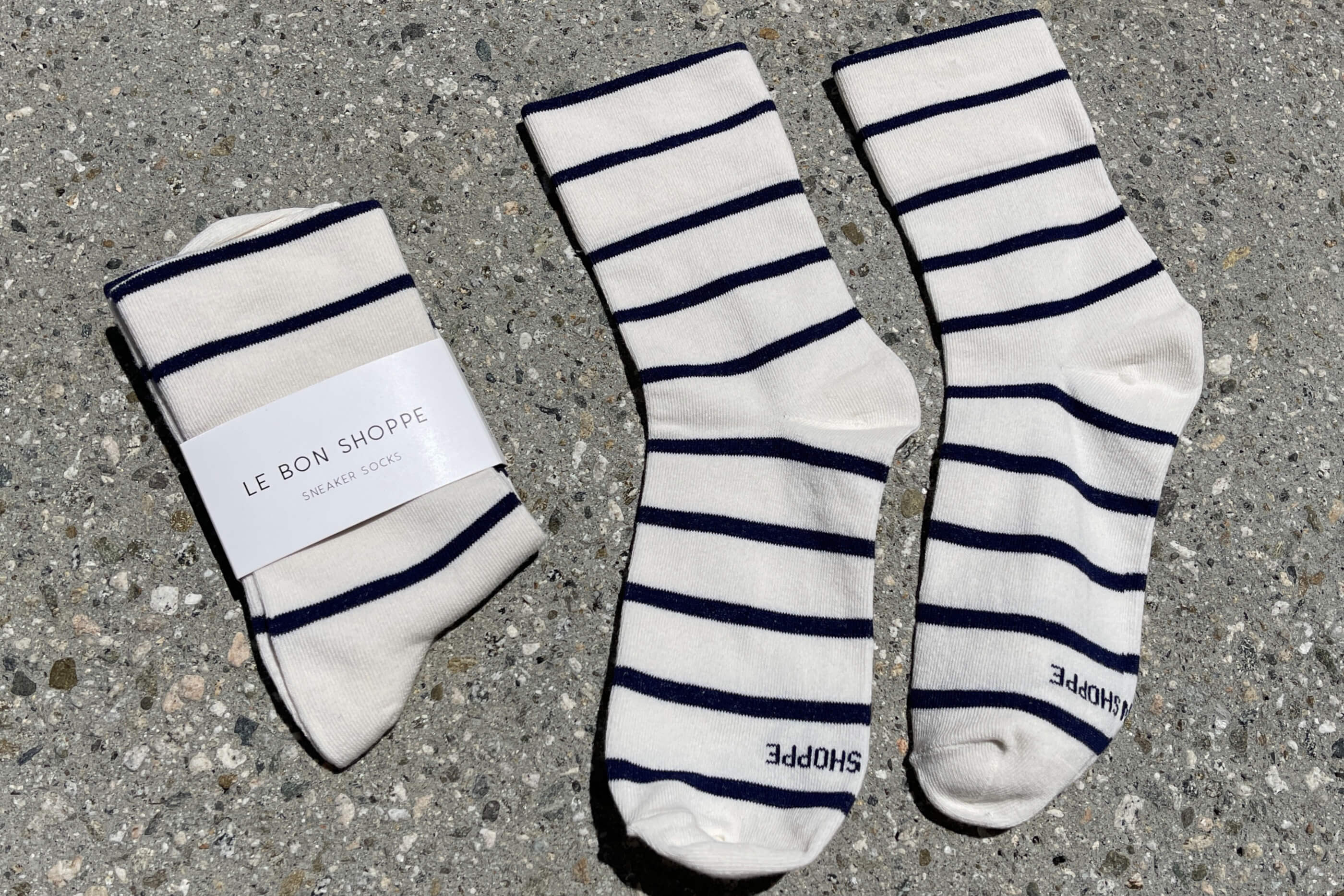 Wally Socks | Breton Stripe | by Le Bon Shoppe - Lifestory