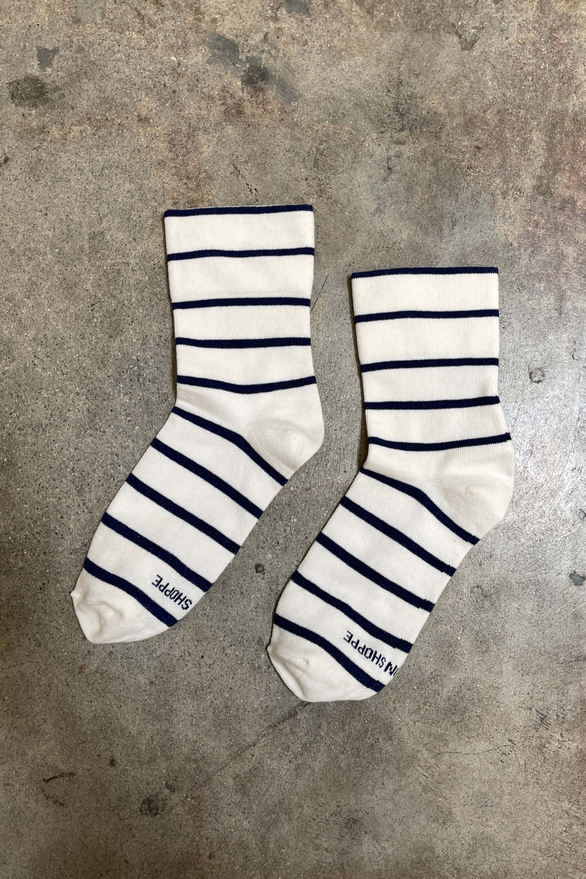 Wally Socks | Breton Stripe | by Le Bon Shoppe - Lifestory