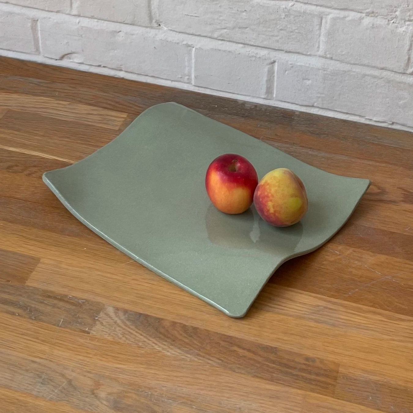 Rumpled Platter - 2 Sizes | Stoneware | by Brutes Ceramics