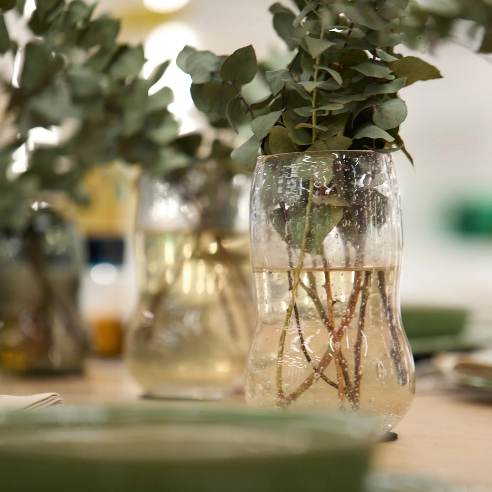 Tall Clear Glass Bud Vase by The Conran Shop