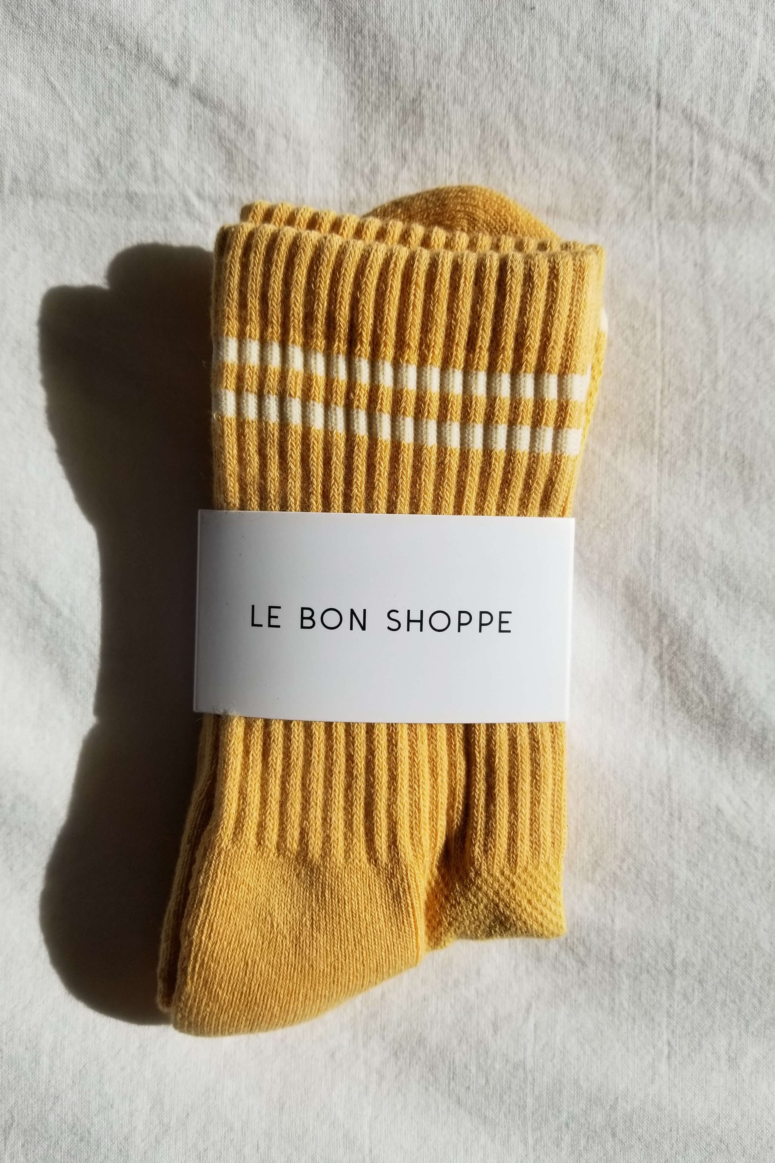 Boyfriend Socks | Butter | by Le Bon Shoppe - Lifestory
