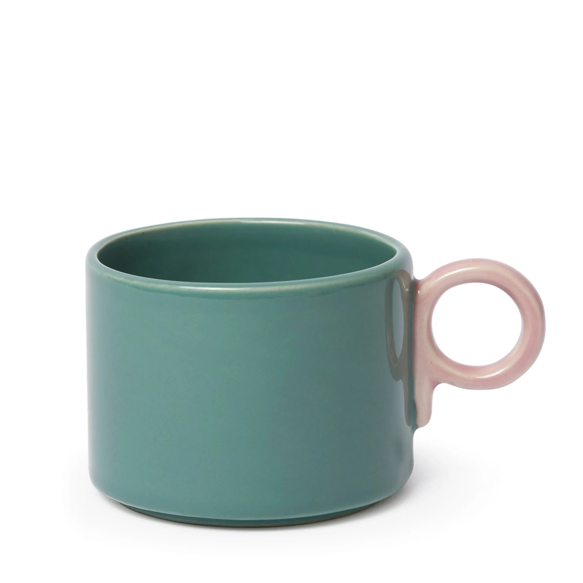 Candy Mug in Green and Pink by The Conran Shop