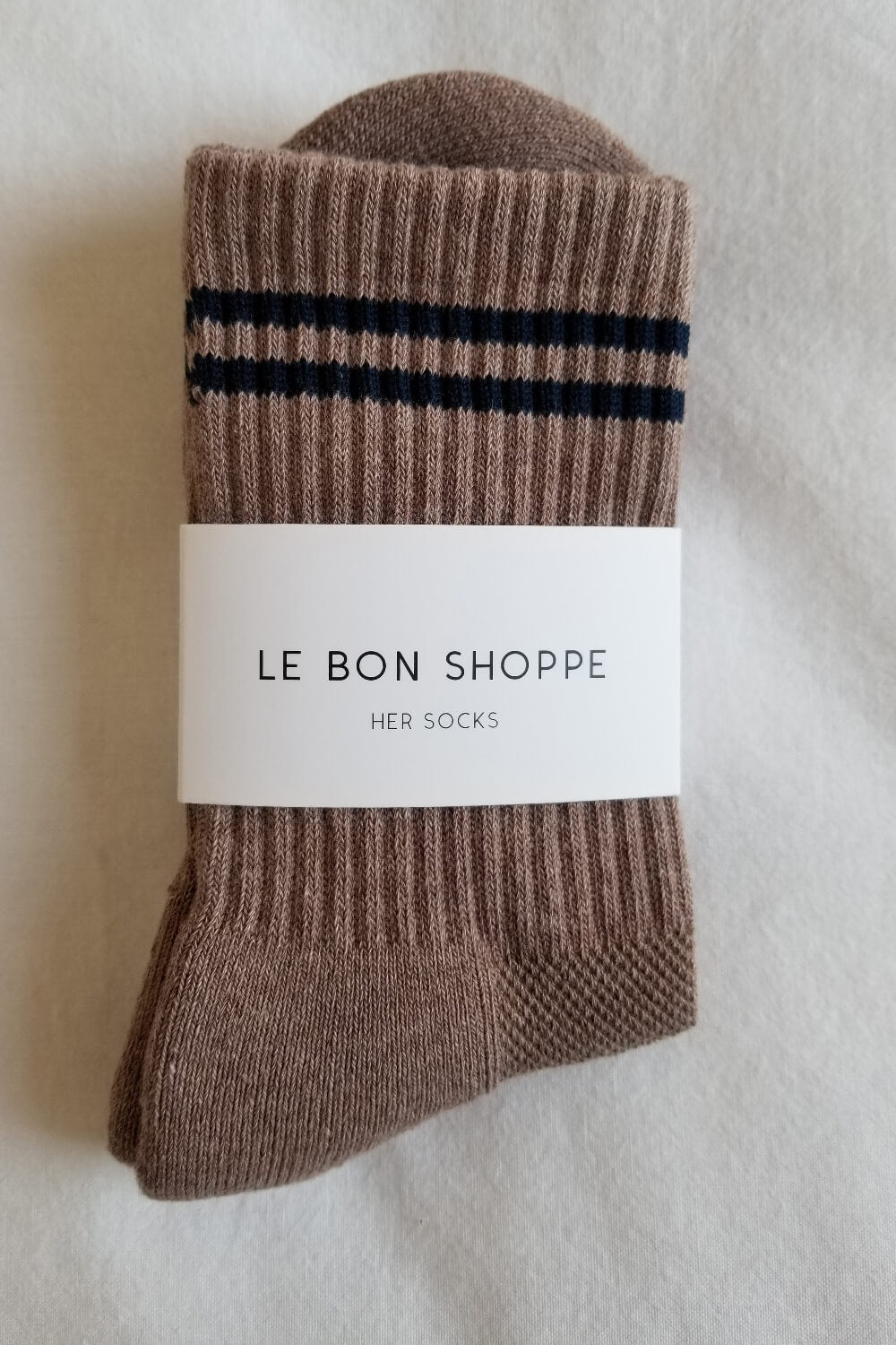 Boyfriend Socks | Cocoa - Lifestory - Le Bon Shoppe