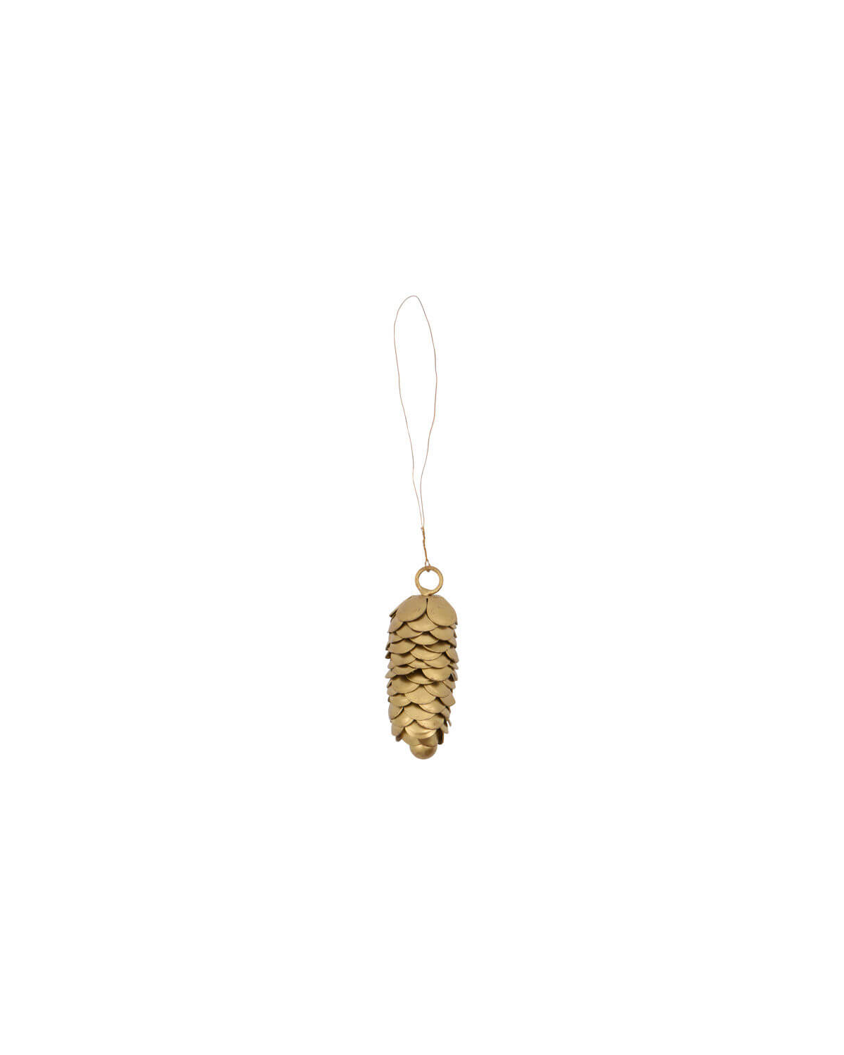 Cone Decoration - Set of 2 | Gold | by House Doctor - Lifestory