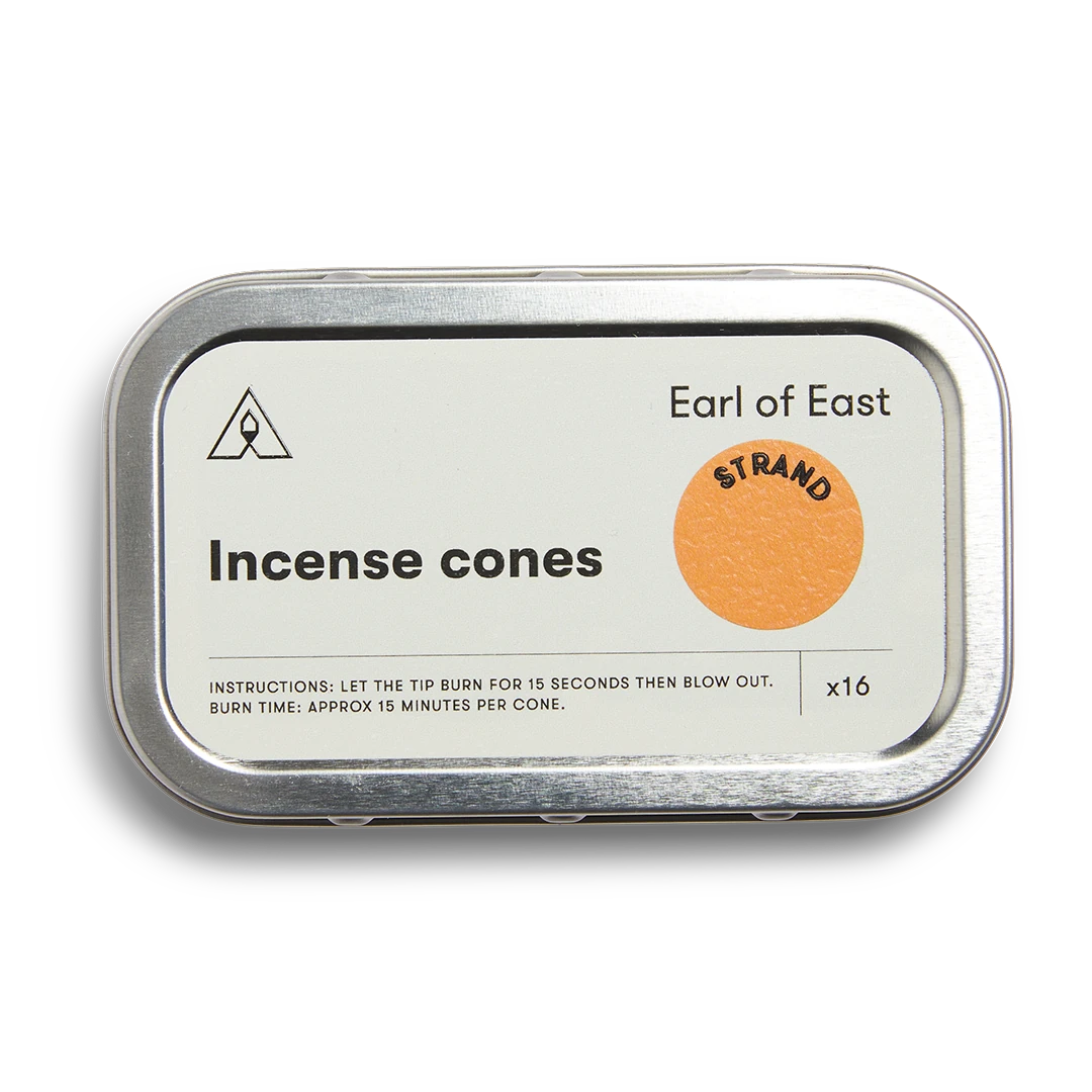 Incense Cones | Strand | by Earl of East