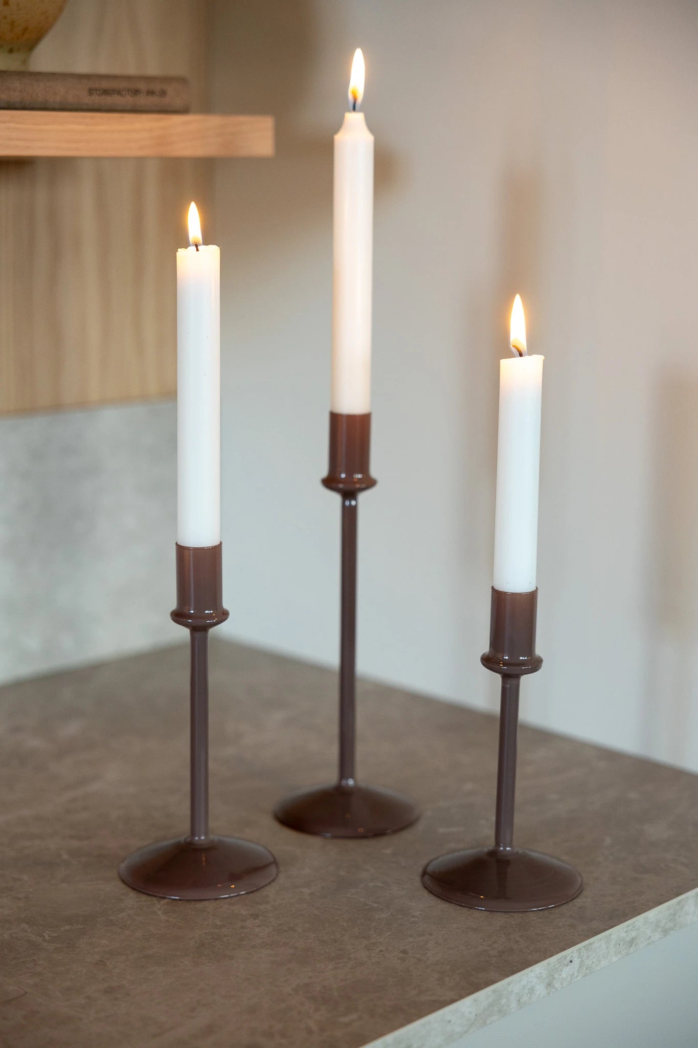 Storefactory 'Erstad' Medium Glass Candle Holder