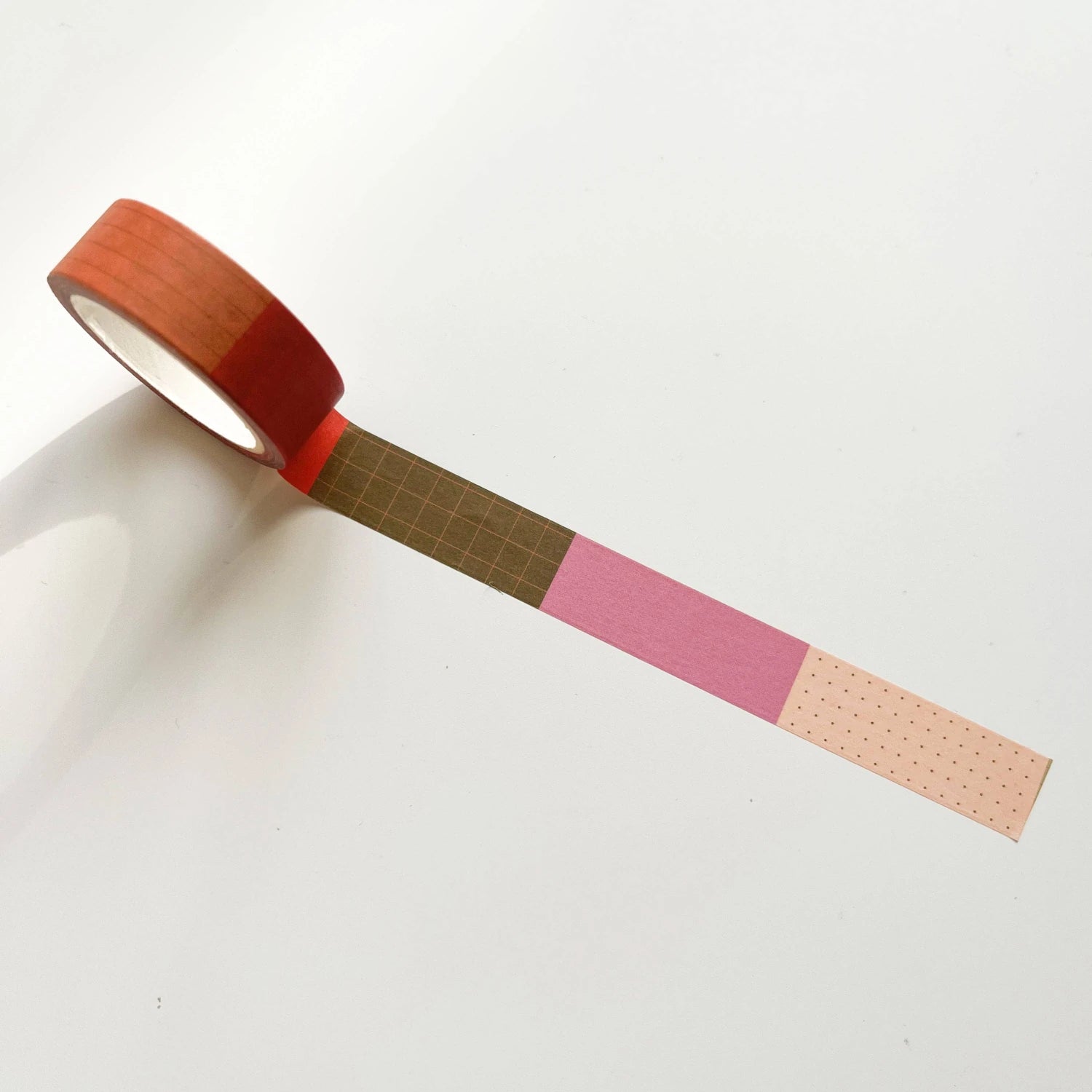 Patterned Washi Tape with Bullet and Grids design by Fin Studio | Lifestory