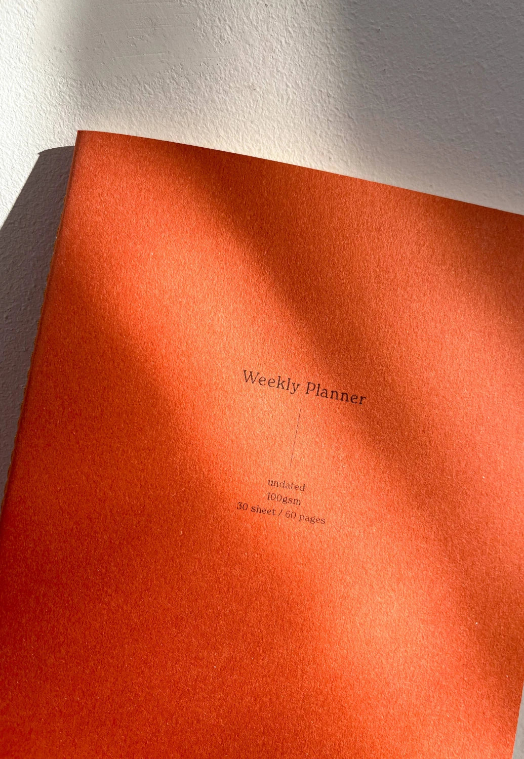 Fin Studio Vita Series Weekly Planner Notebook in Paprika | Lifestory