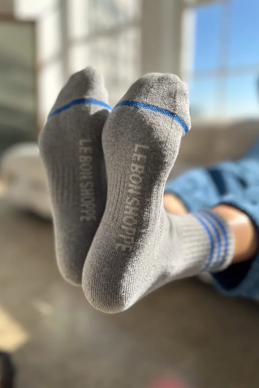 Grey Girlfriend Socks by Le Bon Shoppe | Lifestory