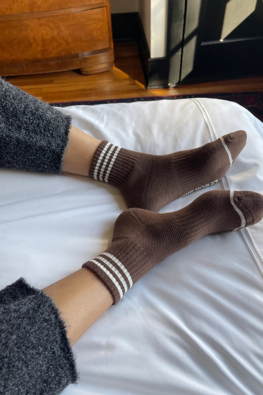 Mahogany Girlfriend Socks by Le Bon Shoppe | Lifestory