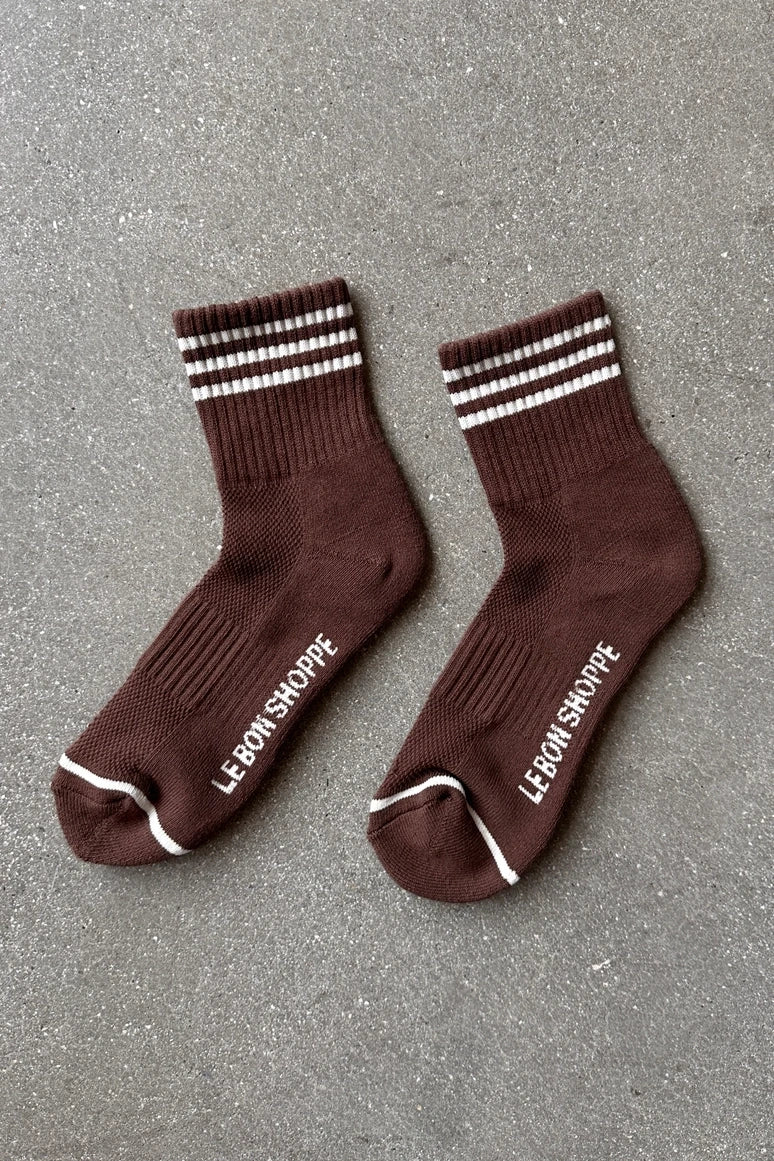 Mahogany Girlfriend Socks by Le Bon Shoppe | Lifestory