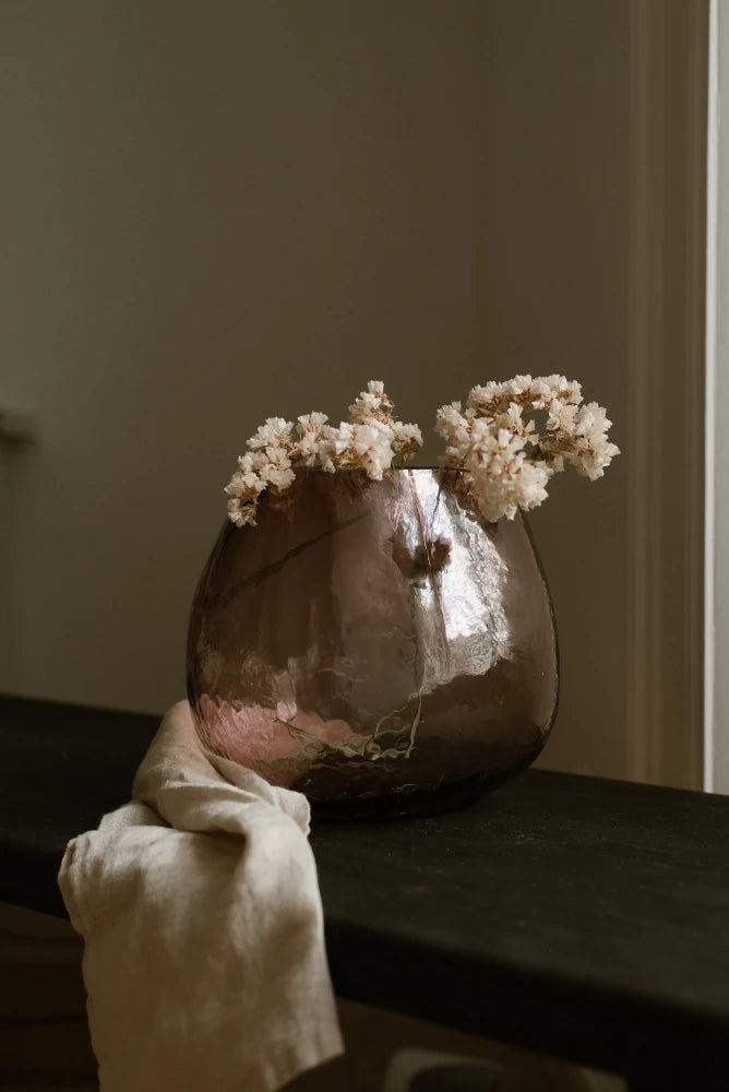 Glass vase in Mauve by The Conran Shop - Lifestory