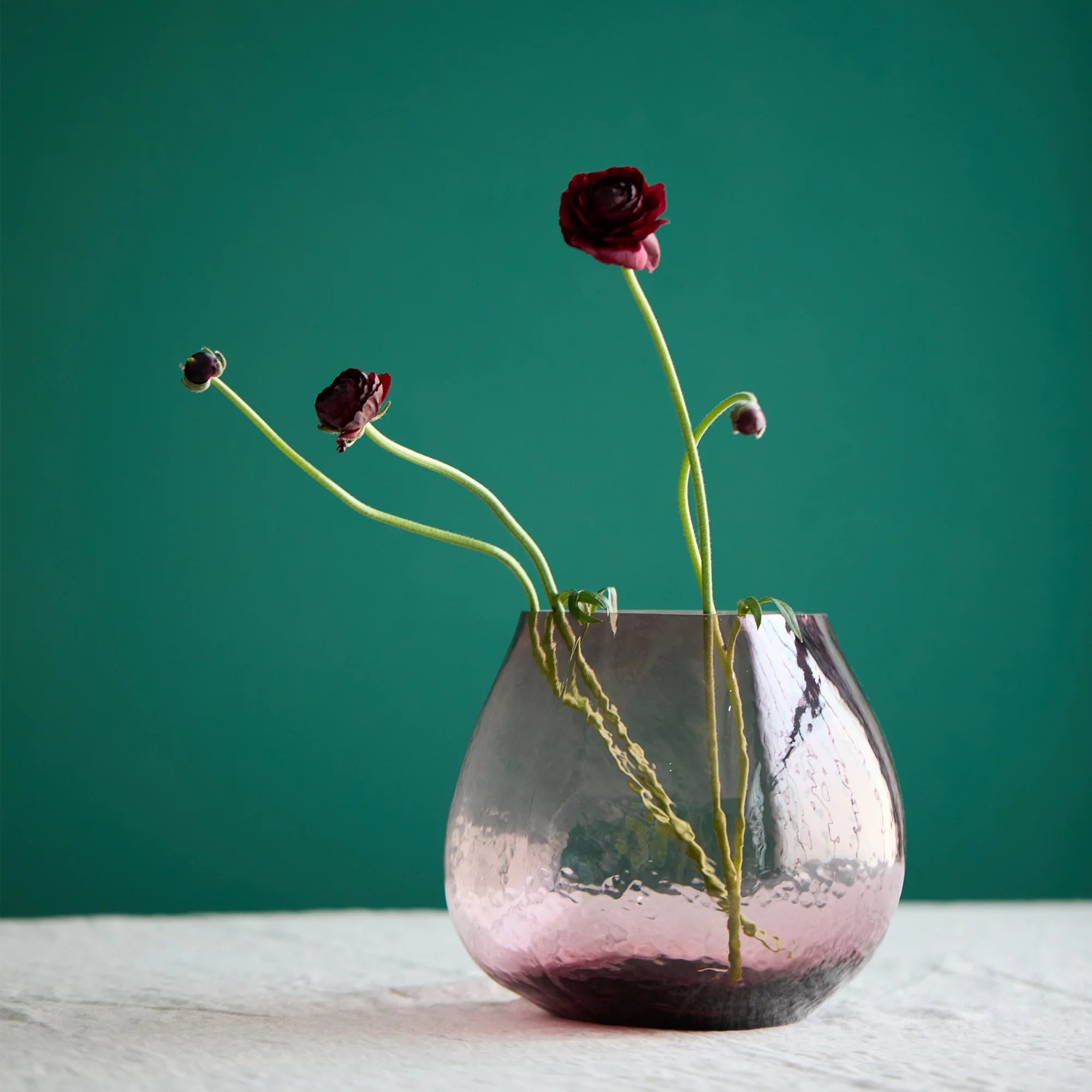 Glass vase in Mauve by The Conran Shop - Lifestory