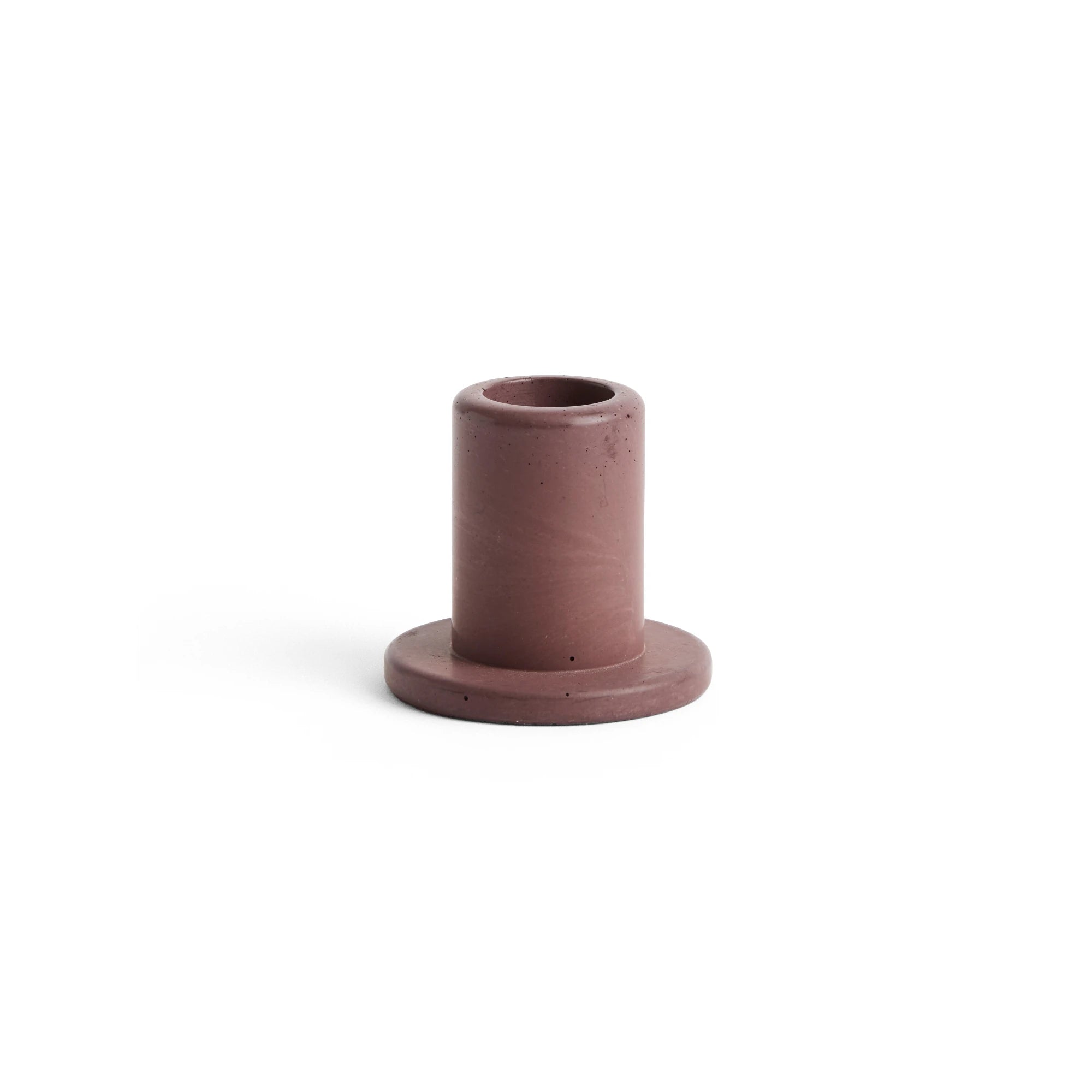 HAY Bordeaux Small Tube Candleholder Concrete | Lifestory