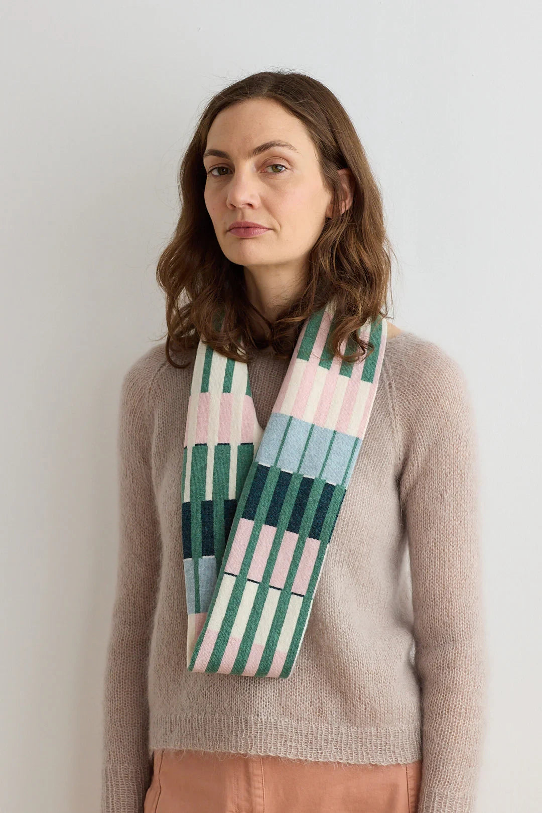 Circle Scarf 'Harbour' in Various Colourways by Hilary Grant