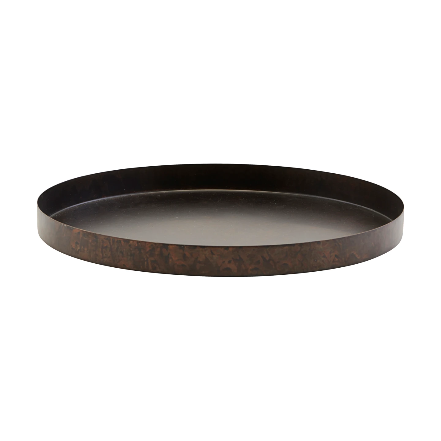 House Doctor 30cm Antique Brown Iron Ella Tray