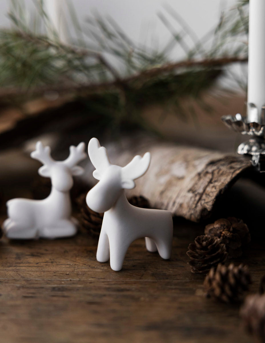 Ivan the Moose | Small | White Ceramic | by Storefactory - Lifestory