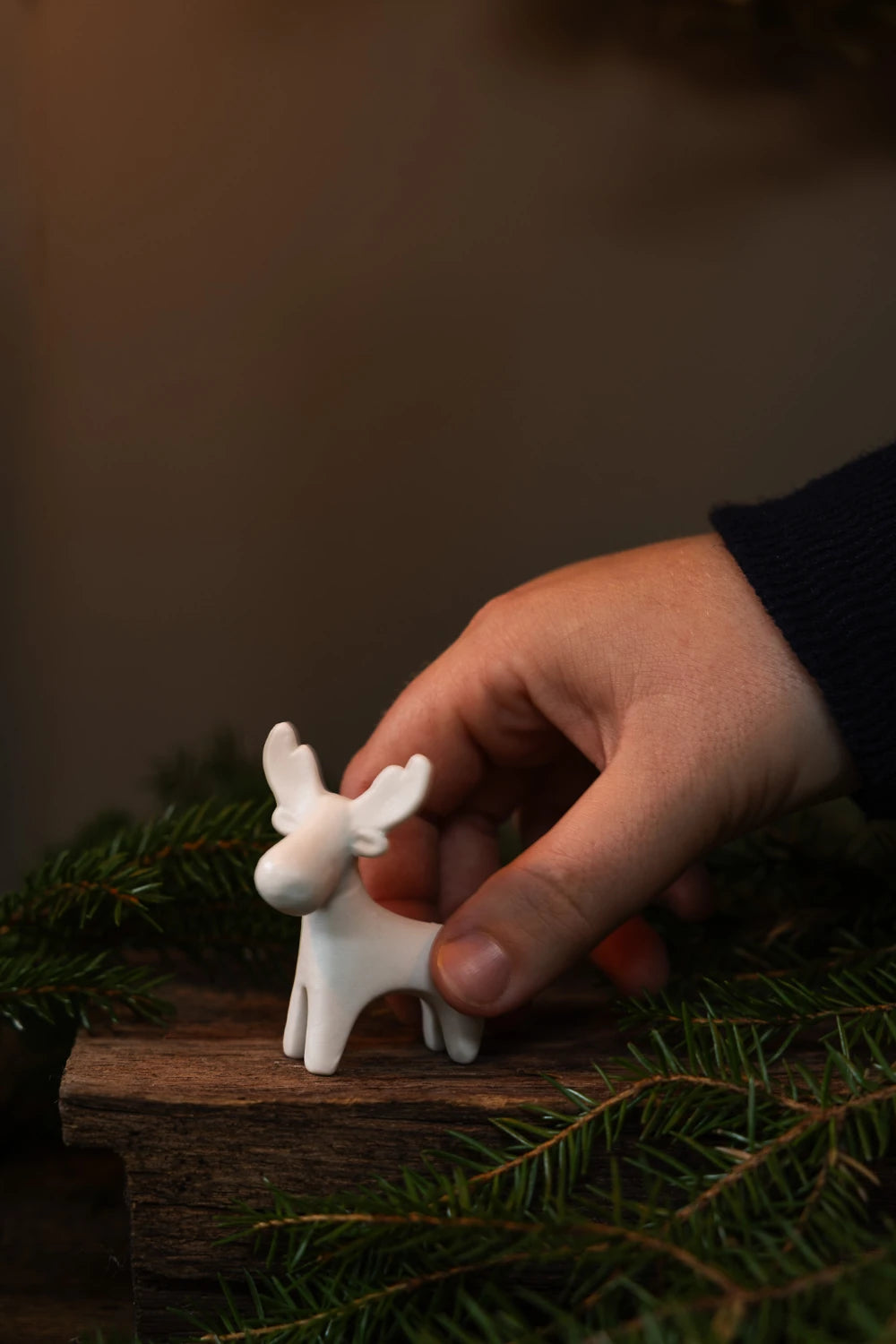 Ivan the Moose | Small | White Ceramic | by Storefactory - Lifestory