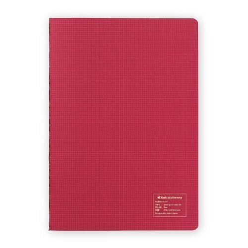 Kleid A5 Grid Notebook in Various Colours - Lifestory