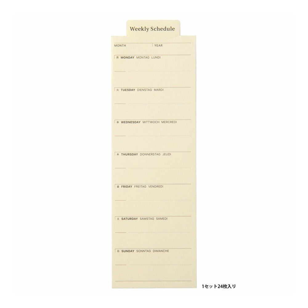 Laconic Bookmarker Notepads in Various Styles - Lifestory