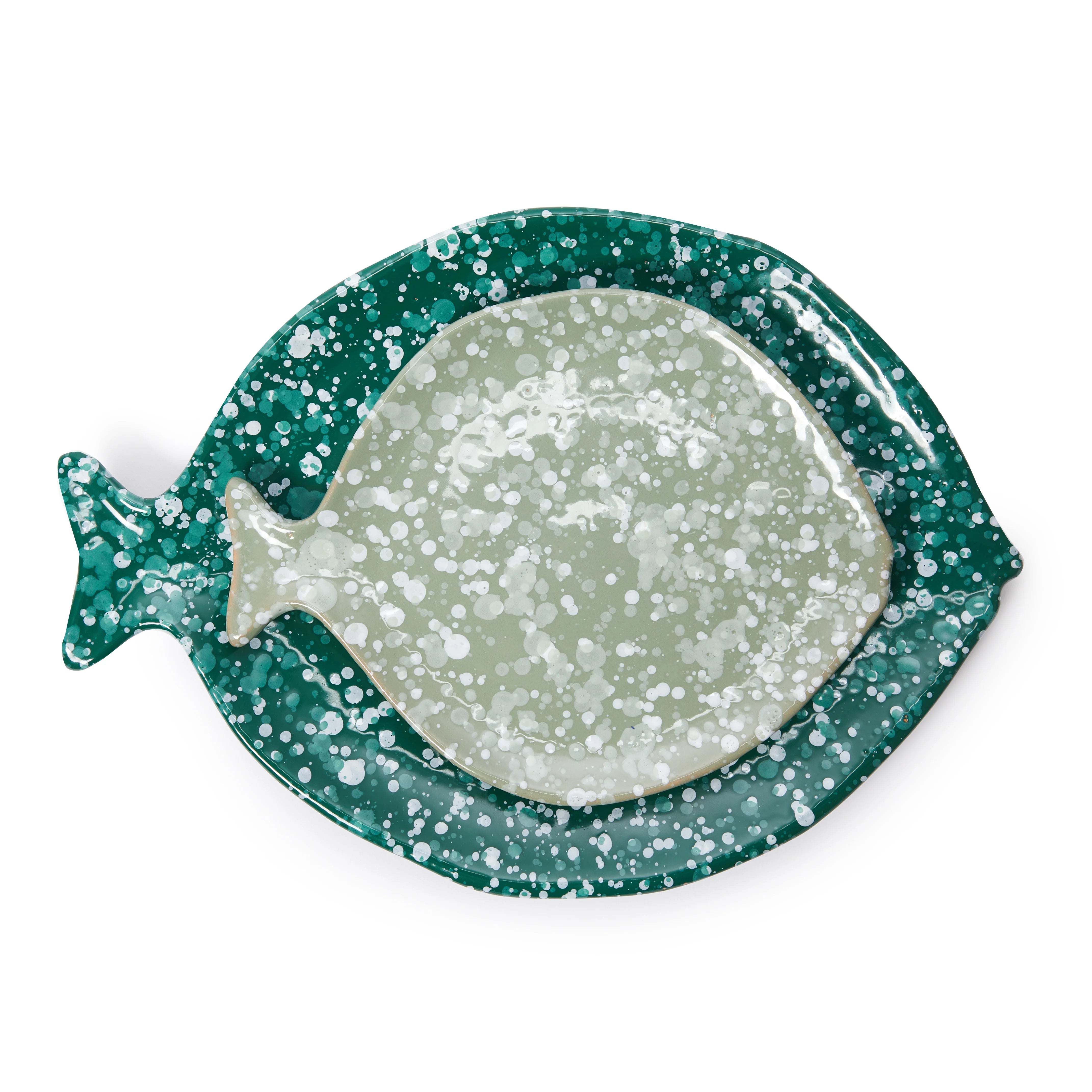 Large Green Fish Platter by The Conran Shop | Lifestory