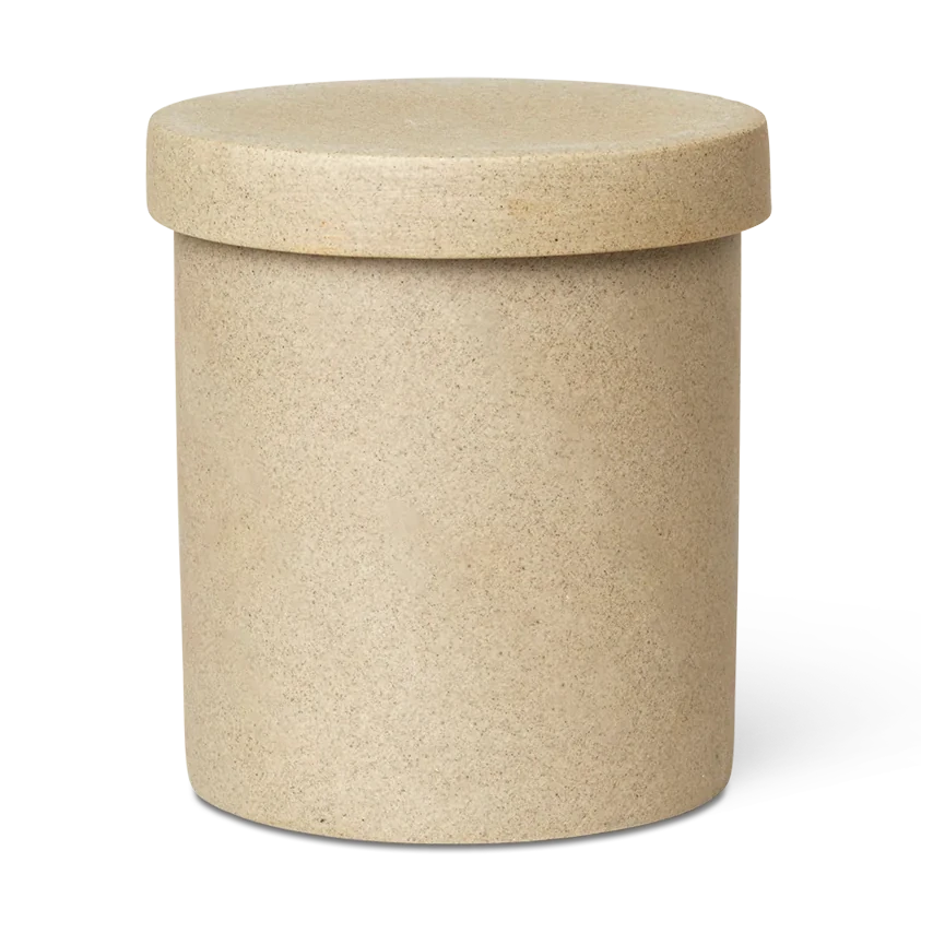 Large Lidded Container | Ceramic | Bon Accessories | by ferm Living - Lifestory