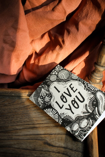 'I Love You'  Card by Lauren Marina