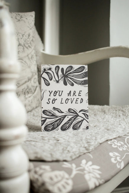 'You Are So Loved' Card by Lauren Marina