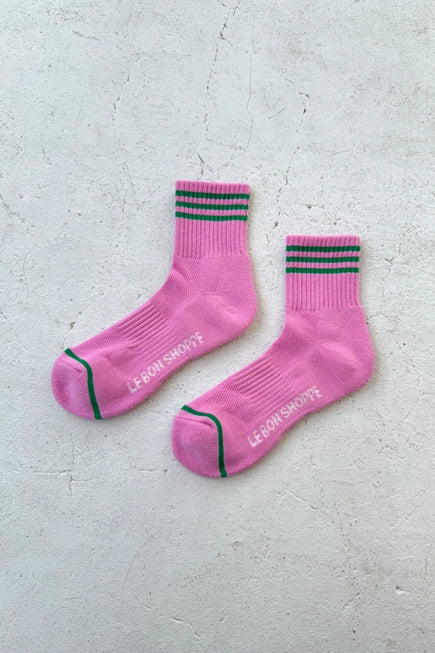 Girlfriend socks in Rose by Le Bon Shoppe | Lifestory