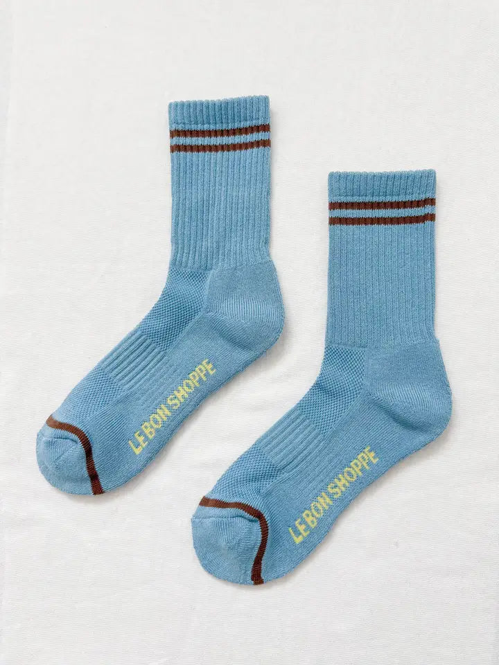 Boyfriend Socks | Various Colours | by Le Bon Shoppe