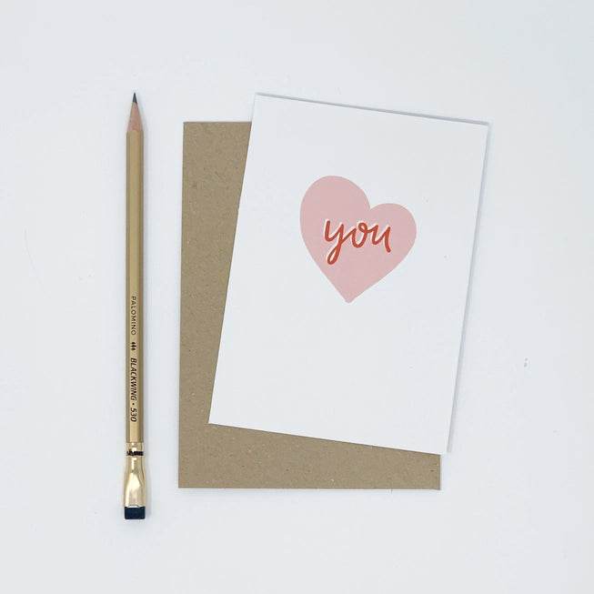 Heart You Card by Lomond Paper Co