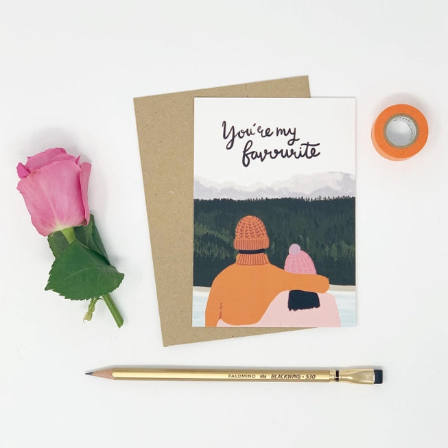 You're My Favourite Card by Lomond Paper Co