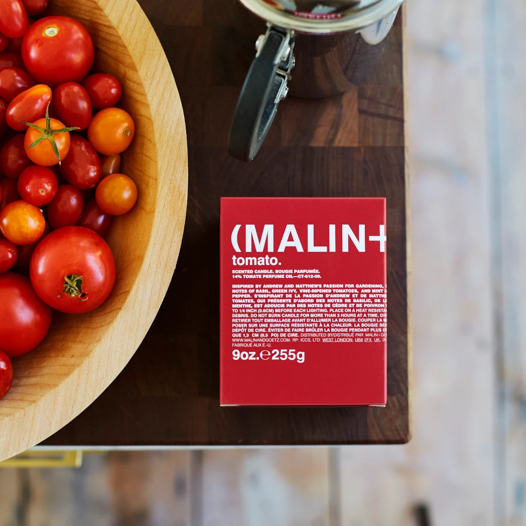 Tomato Candle | 60 Hour Burn Time | by Malin+Goetz