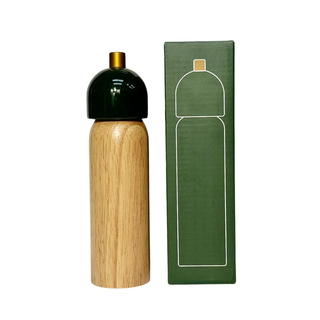 MAEGEN Salt & Pepper Grinder in Green & Natural - 2 Sizes